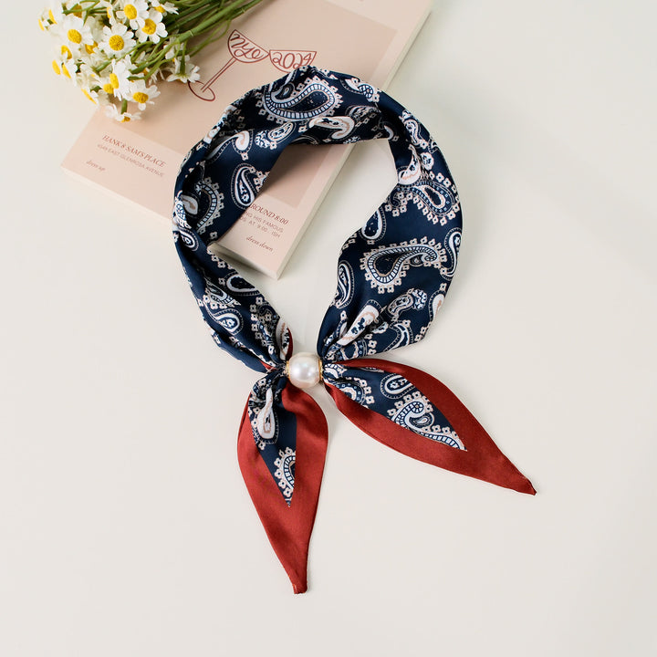 Women's Elegant Retro Pattern Square Scarf - Style #1 - image 0