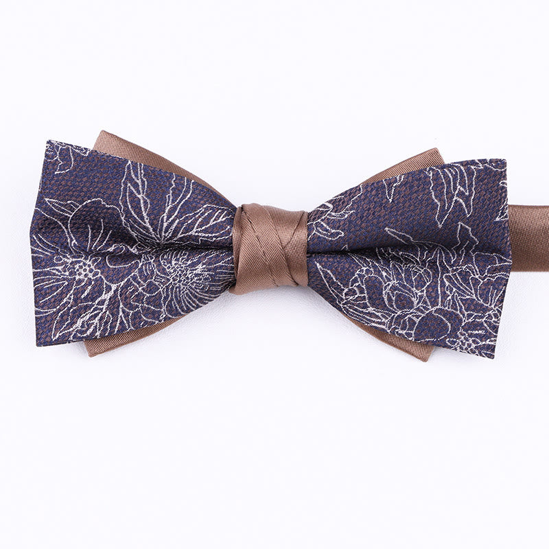 Men's Diverse Patterned Fabric Bow Tie - Style #1 - image 0
