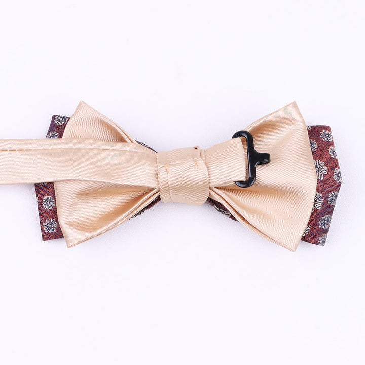 Men's Diverse Patterned Fabric Bow Tie - image 14