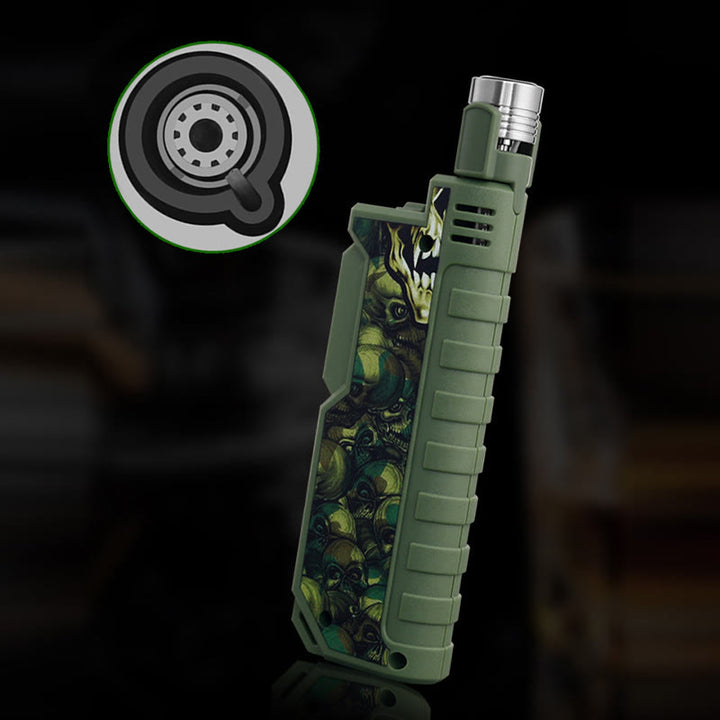 Retractable Handle Outdoor Inflatable Butane Lighter - image 5