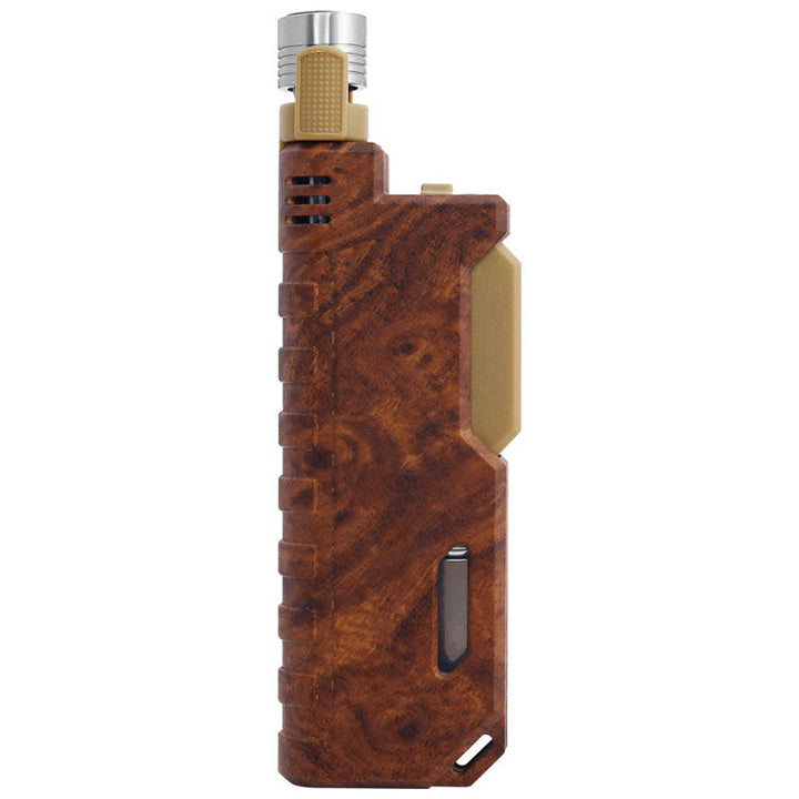 Retractable Handle Outdoor Inflatable Butane Lighter - Wood Pattern - image 10