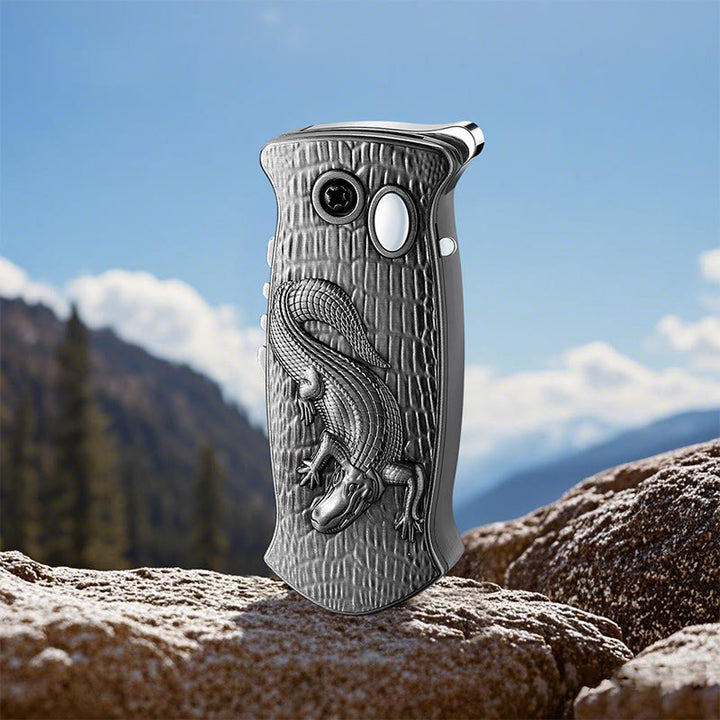 2-in-1 Outdoor Multifunctional Carving Folding Knife Lighter - Black - Style #4 - image 26