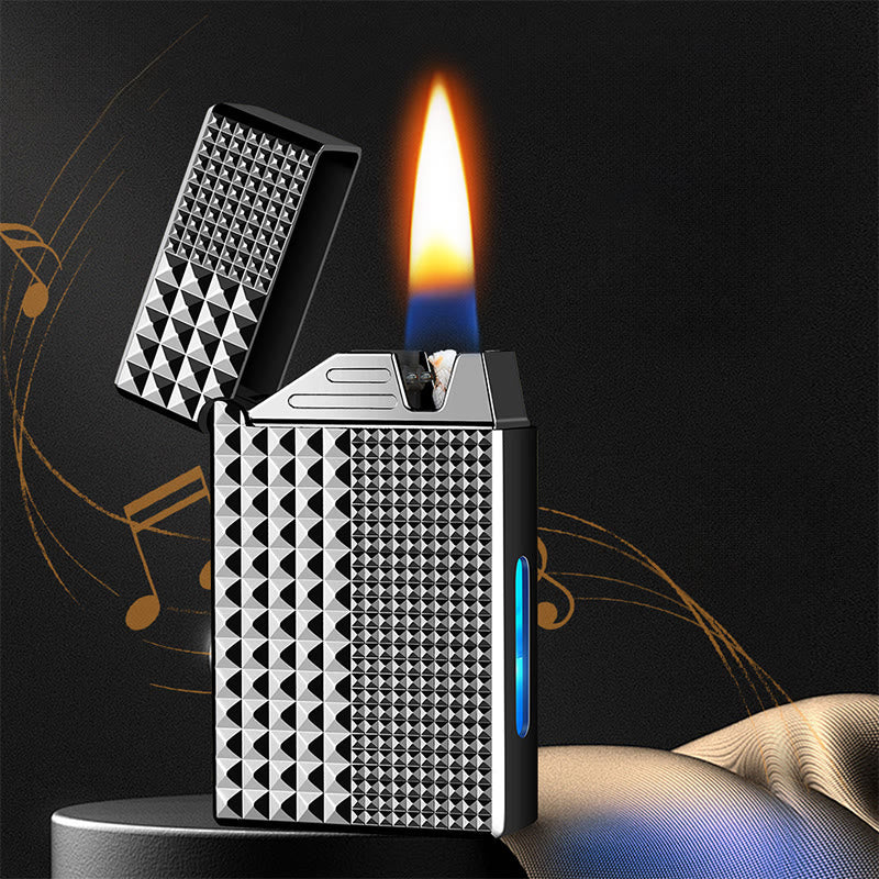 Intelligent Voice-activated Induction Ignition Dual Flame Lighter - image 1