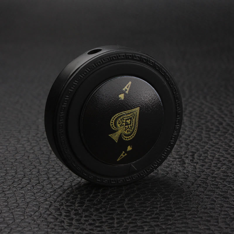 Creative Poker Spade A Round Butane Lighter - image 1
