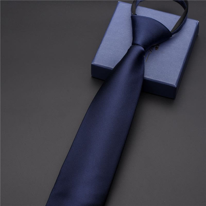 Men's Vintage Printed Necktie With Carved Tie Clip - Style #4 - Silver - image 5