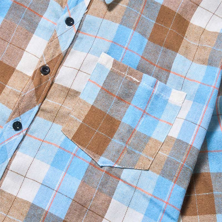 Men's Retro Checkered Western Cowboy Long Sleeved Shirt - image 10