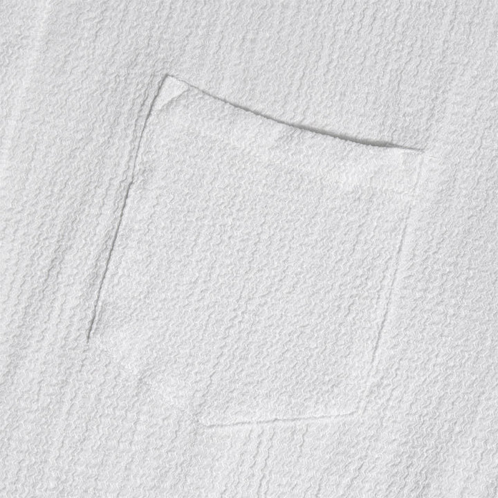 Men's Summer Solid Color Lapel Pocket Shirt - image 10