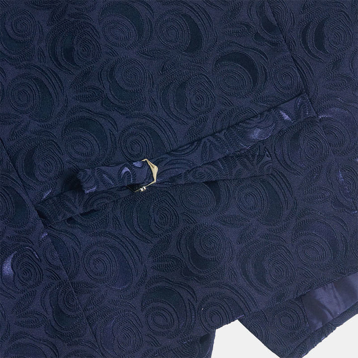 Men's Paisley Patterned Three Pockets Suit Vest - image 9