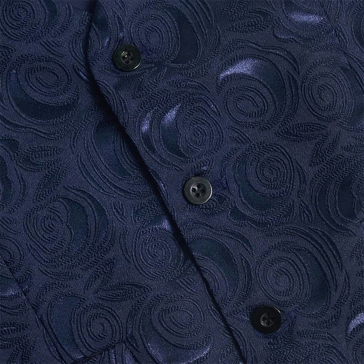 Men's Paisley Patterned Three Pockets Suit Vest - image 8