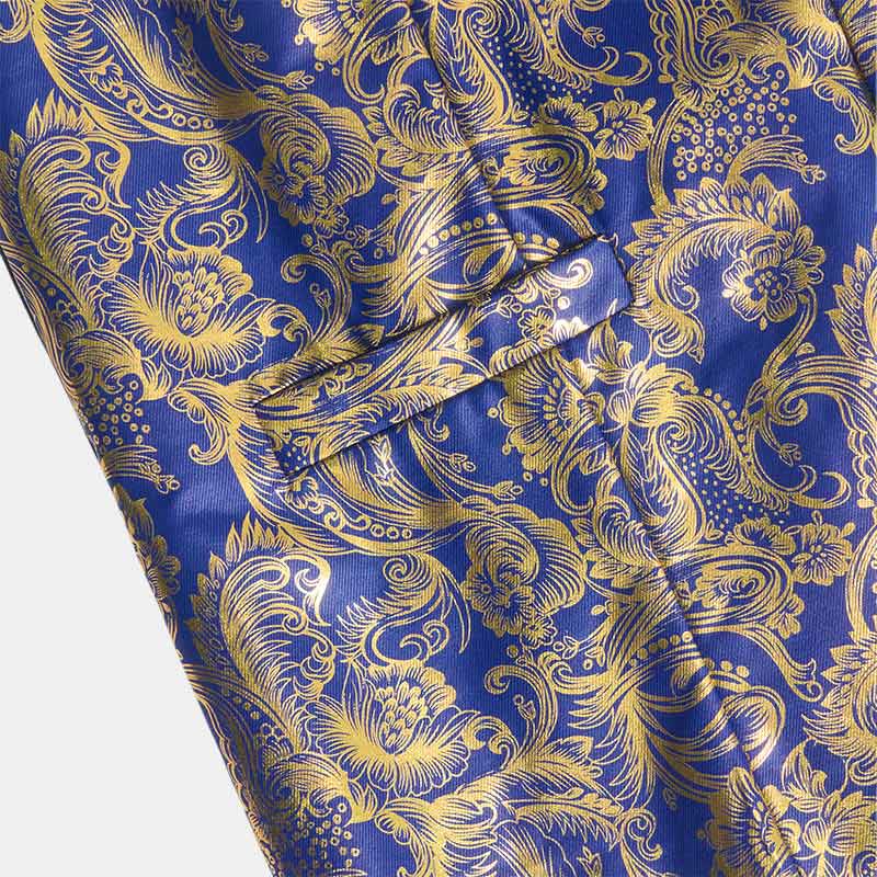 Men's Exquisite Paisley Hot Stamping Pattern Suit Vest - image 8