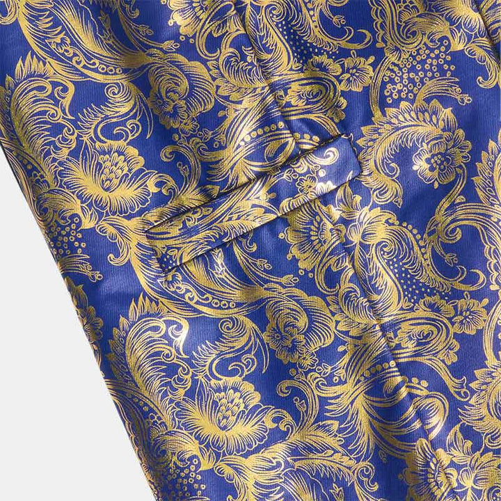 Men's Exquisite Paisley Hot Stamping Pattern Suit Vest - image 8
