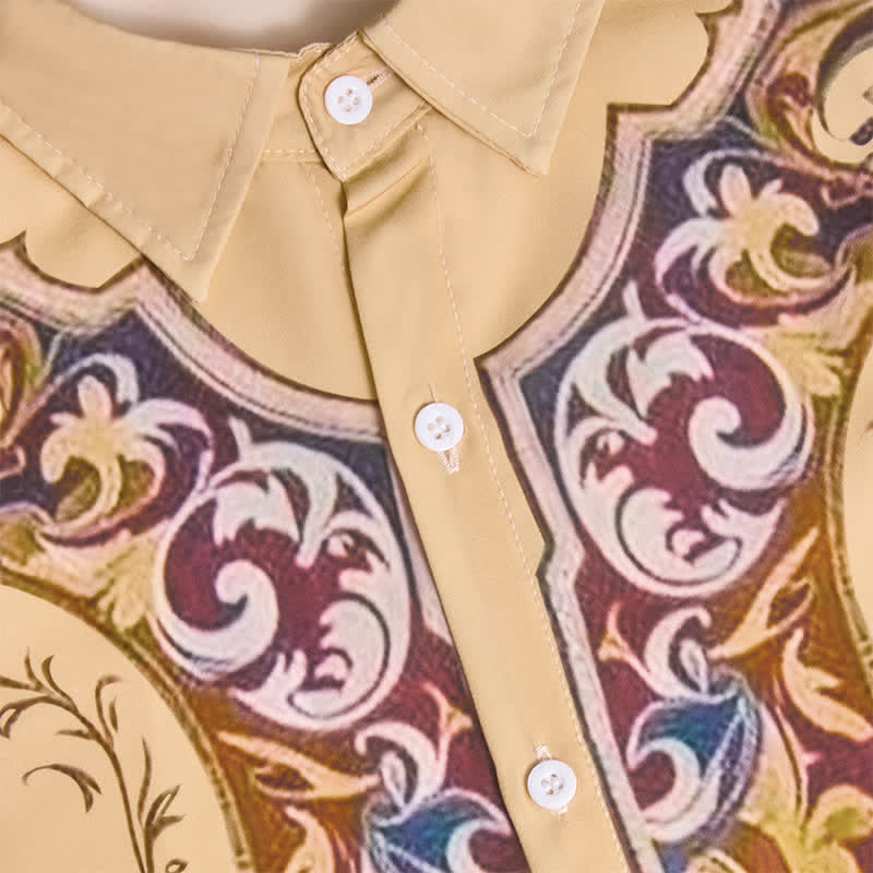 Men's Traditional Cowboy Style 3D Printed Shirt - image 4