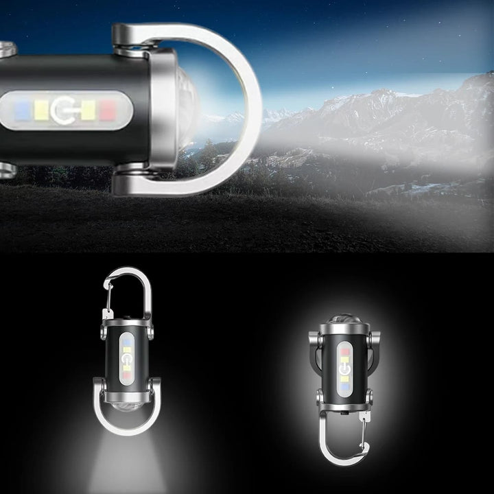 Multifunctional Waterproof Mini LED Flashlight Portable Keychain - image 2