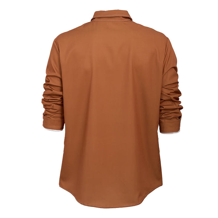 Men's Retro Style Long Sleeve Sophisticated Shirt - image 12