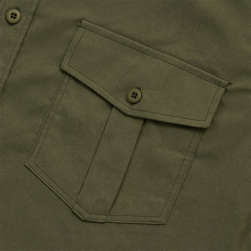 Men's Outdoor Double Pocket Workwear Long Sleeve Shirt - image 6