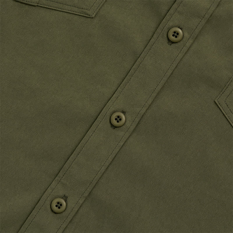 Men's Outdoor Double Pocket Workwear Long Sleeve Shirt - image 7