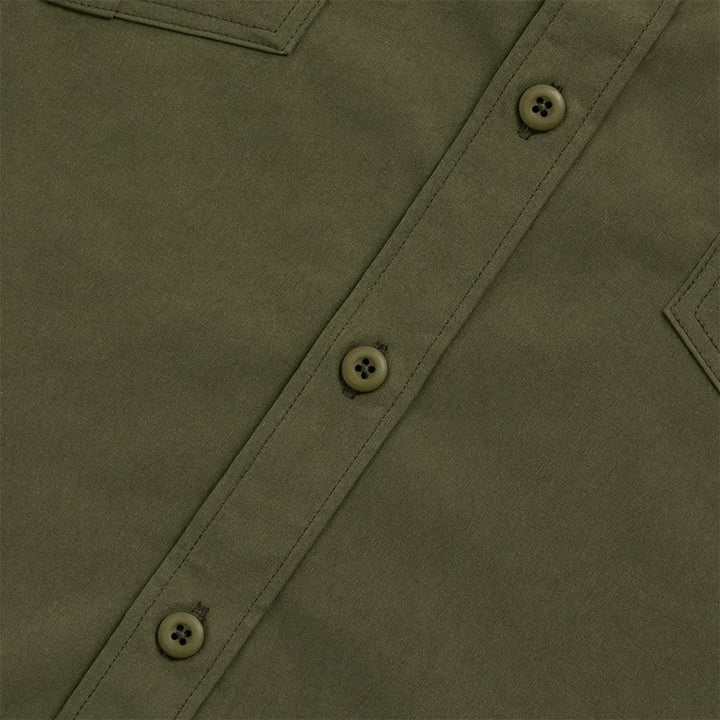 Men's Outdoor Double Pocket Workwear Long Sleeve Shirt - image 7
