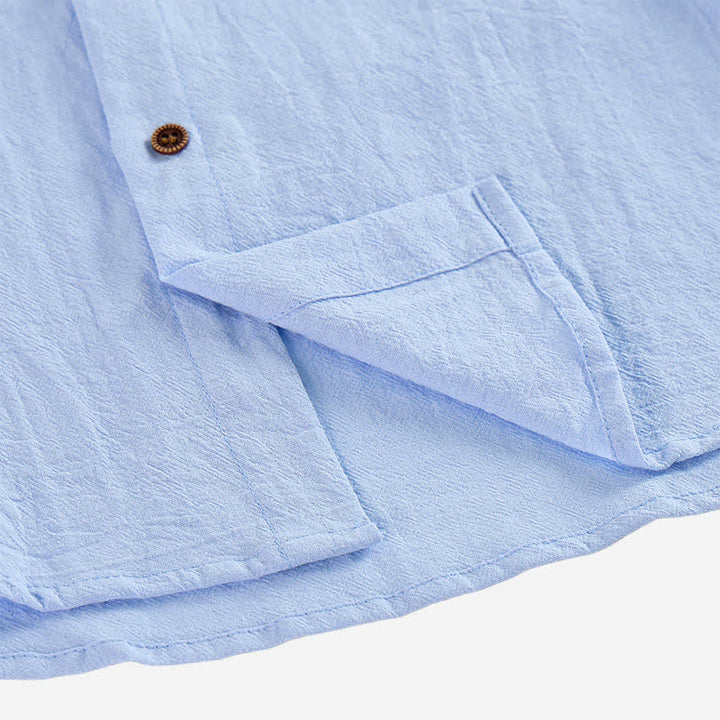 Men's Sleeveless Hooded Vacation Vest Linen Shirt - image 8
