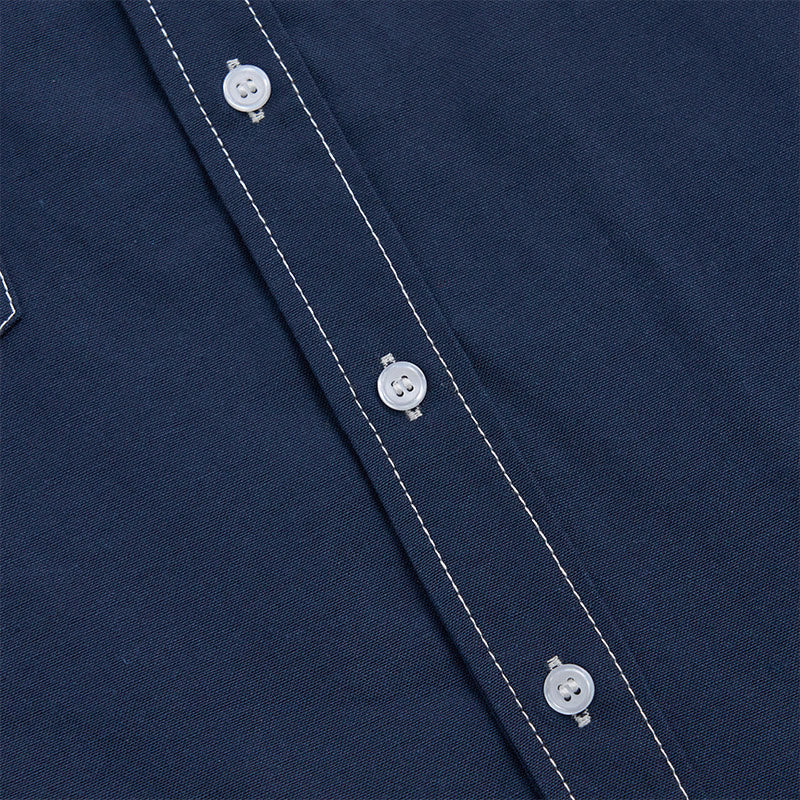 Men's Retro Western Casual Button-Down Long Sleeve Shirt - image 15