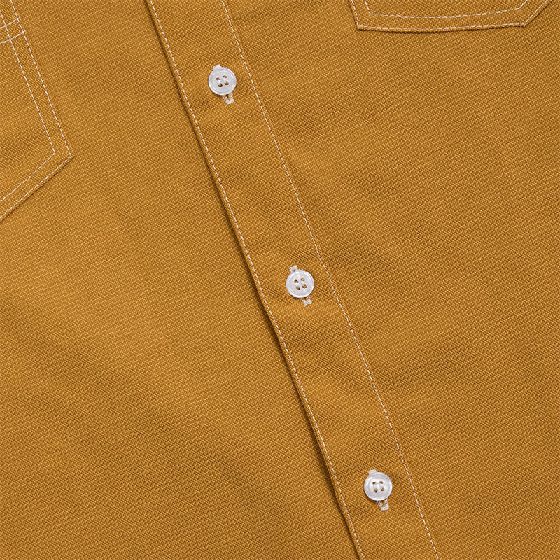 Men's Retro Western Casual Button-Down Long Sleeve Shirt - image 7