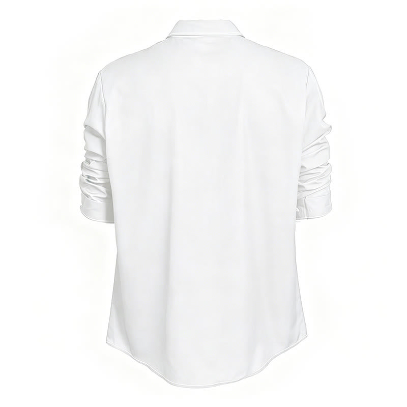 Men's Retro Style Long Sleeve Sophisticated Shirt - image 24