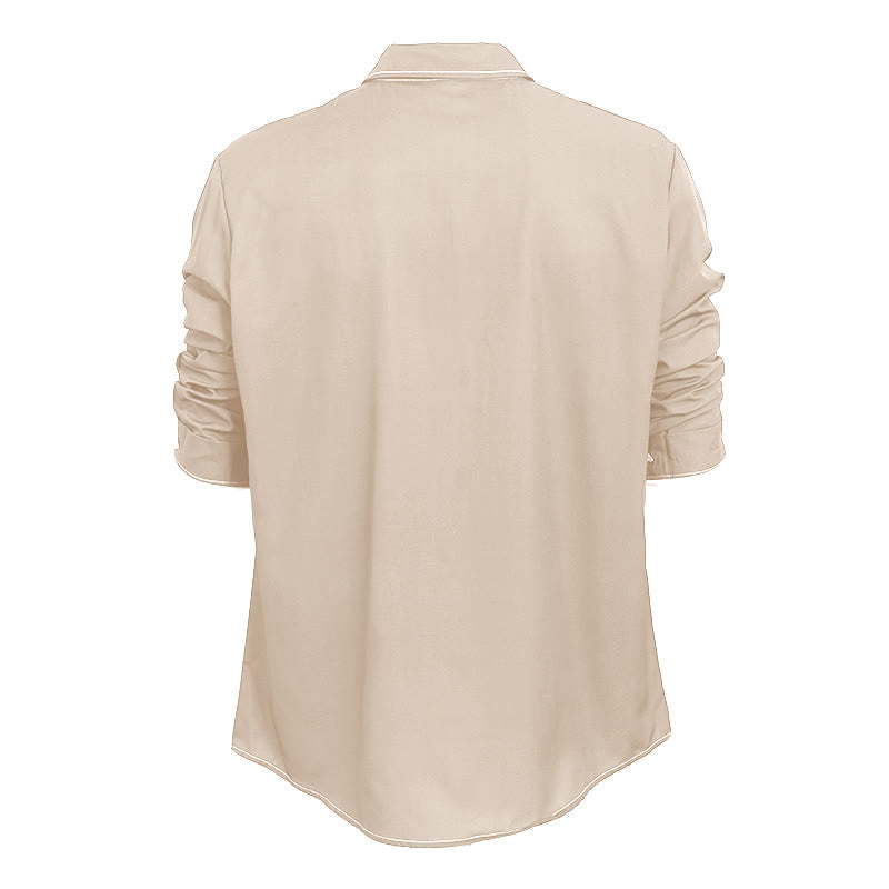 Men's Retro Style Long Sleeve Sophisticated Shirt - image 20