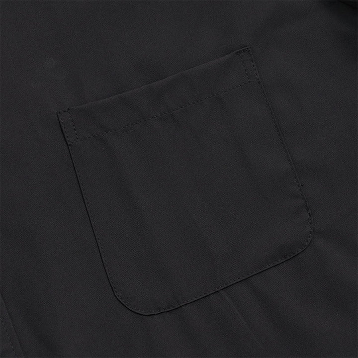 Men's Solid Short Sleeve Button Up Chest Pocket Shirt - image 8