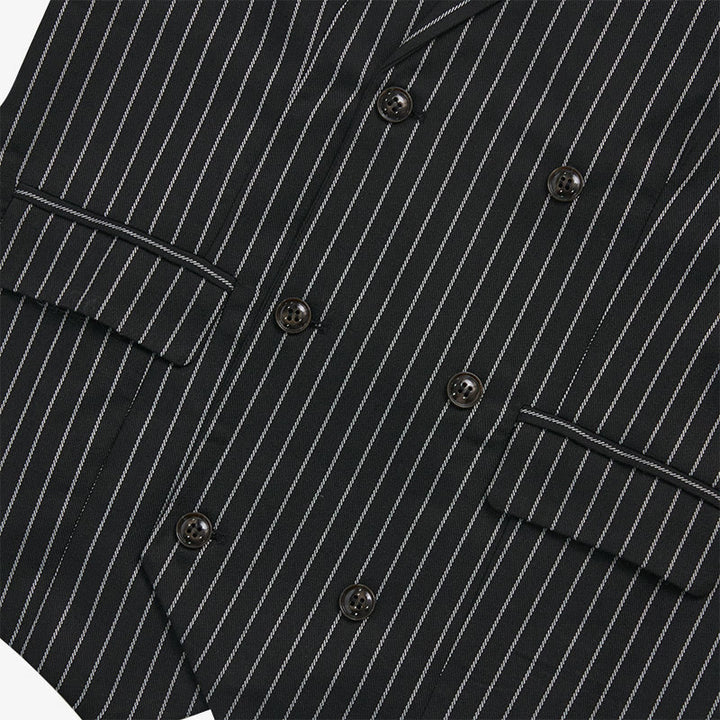 Men's Slim Fit Striped Formal Dress Waistcoat - image 10