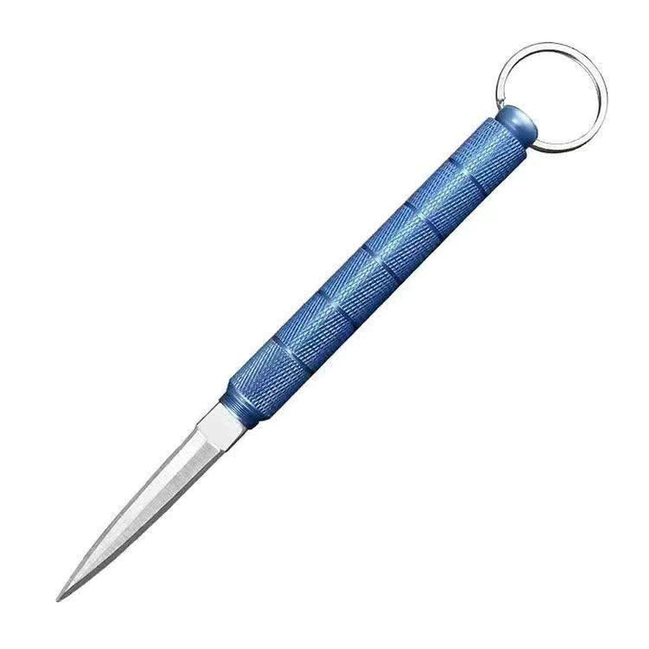 Hidden Blade & Glass Breaker Tactical Pen Knife EDC-Tool - Blue - image 9