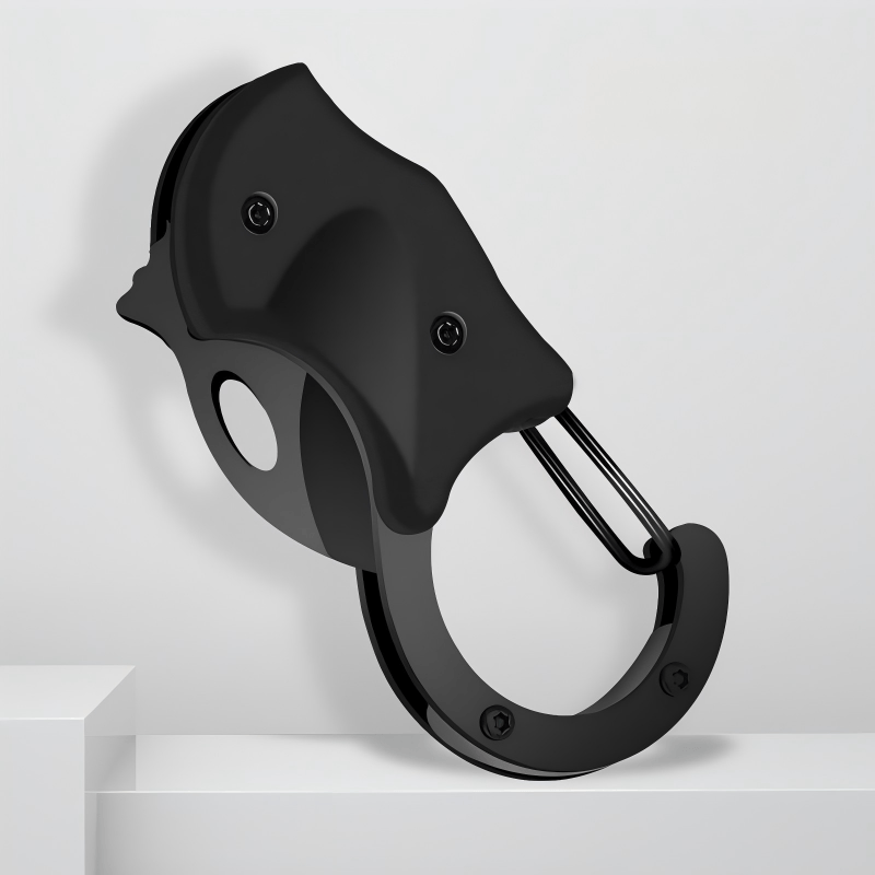 Portable EDC Box Cutter Utility Tool Keychain - Black - image 0