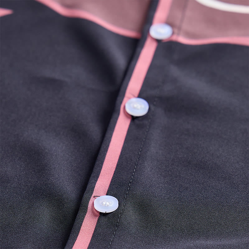 Men's Western Printed Short Sleeve Button Down Shirt - image 15