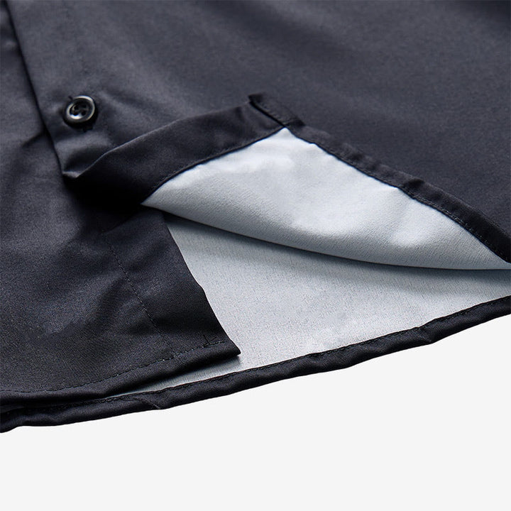 Men's Western Goat Head Feather Print Short Sleeve Shirt - image 8