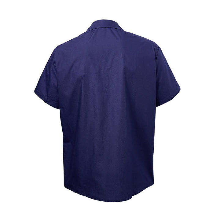 Modern Cuban-Inspired Embroidered Casual Shirt - image 23