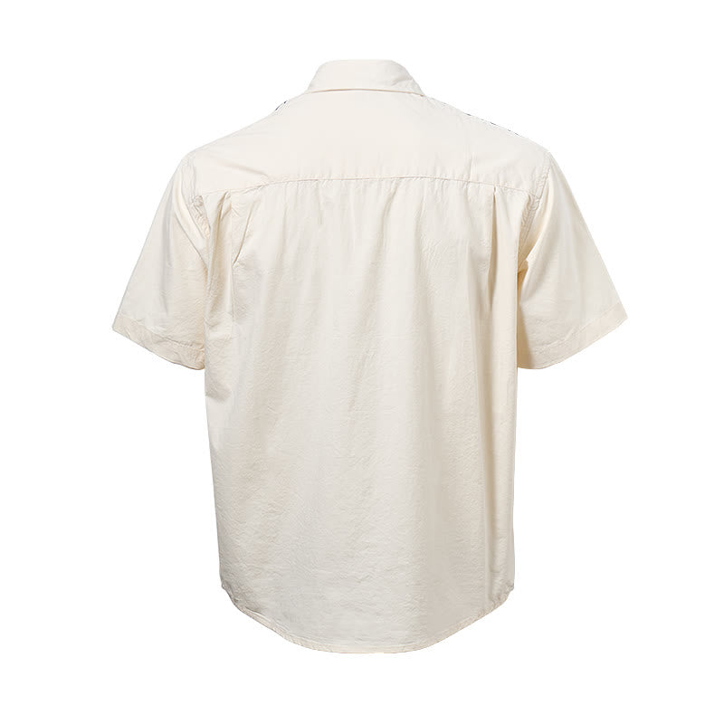 Streetwear Cloud Embroidery Short-Sleeve Shirt - image 18