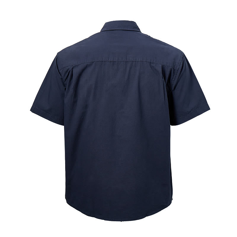 Streetwear Cloud Embroidery Short-Sleeve Shirt - image 16