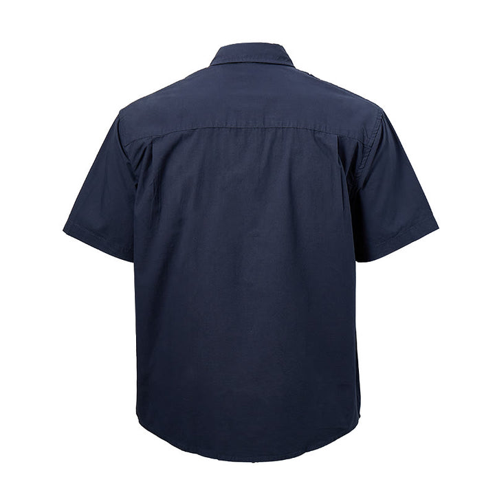 Streetwear Cloud Embroidery Short-Sleeve Shirt - image 16