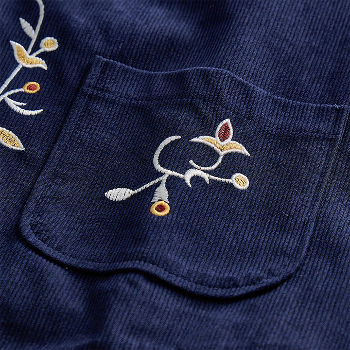 Men's Elegant Floral Vine Embroidered Suit Vest - image 8