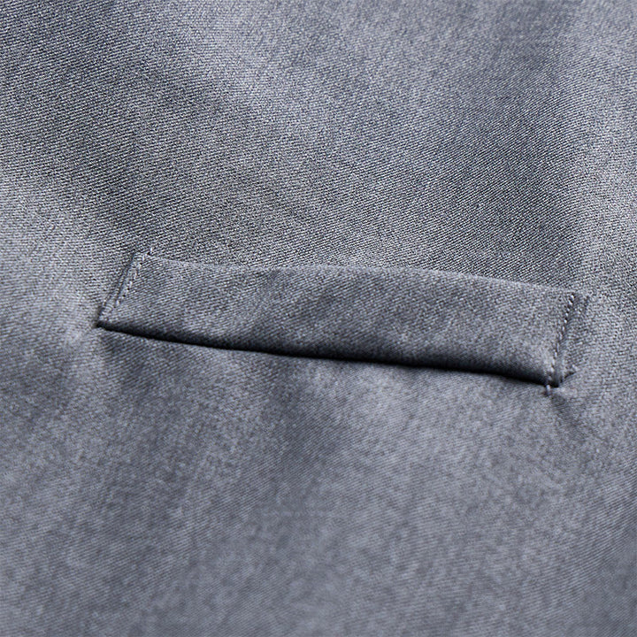Men's Modern Tailored Asymmetric Lapel Formal Suit Vest - image 8
