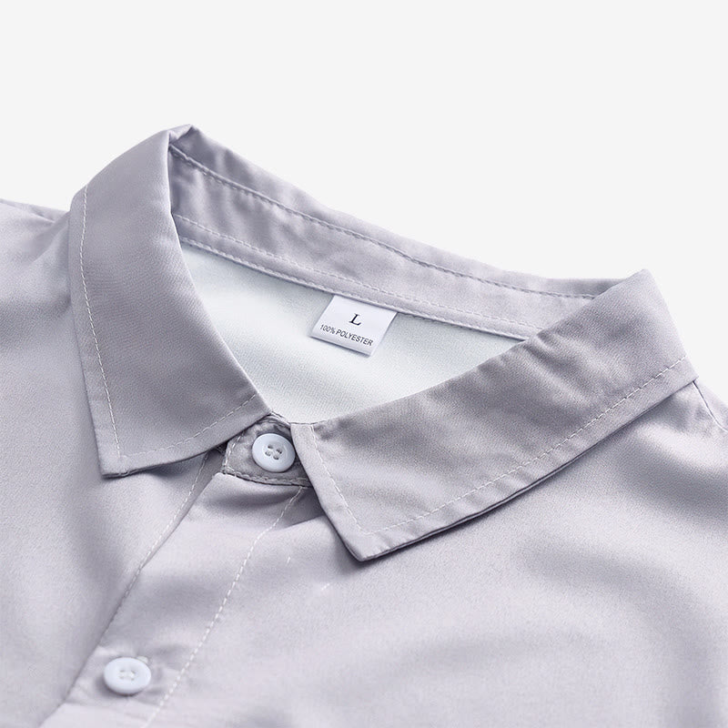 Men's Classic Black & Gray Bull Head Print Western Shirt - image 4
