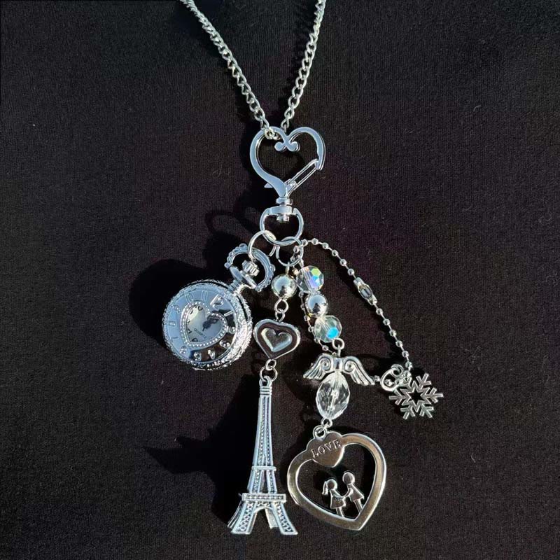 Fashion Decor Ornament Coquette Hollow Pocket Watch With Charms - Style #19 - image 18