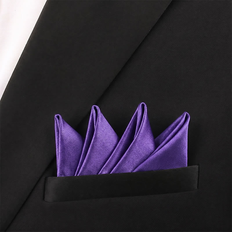 Four-Point Crown Pre-Folded Pocket Square Card Insert - image 0