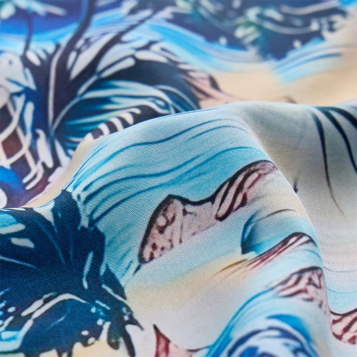 Men's Summer Beach Holiday Hawaiian Button Up Shirt  - image 6