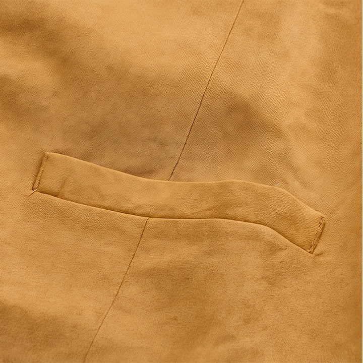 Men's Western Suede Look Casual Layering Vest - image 7