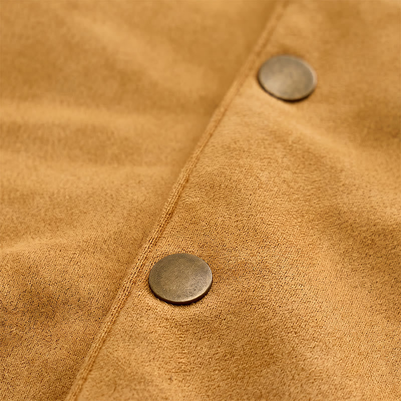 Men's Western Suede Look Casual Layering Vest - image 6