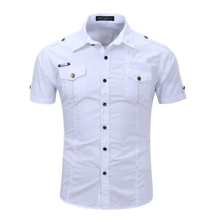 Men's Outdoor Modern Military Style Workwear Shirt - image 13