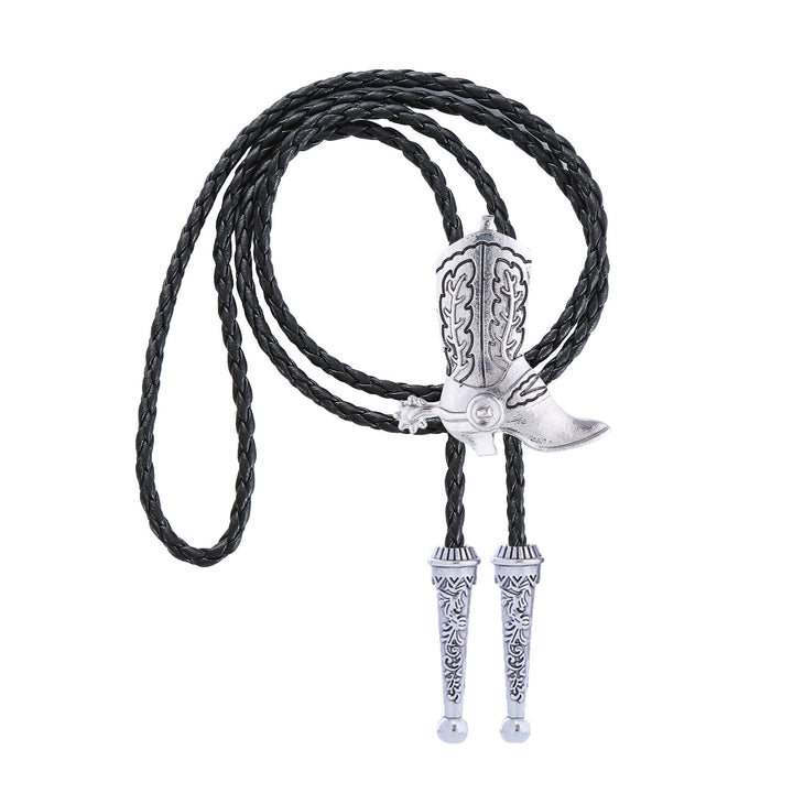 Western Vintage Cowboy Boot Bolo Tie - image 10
