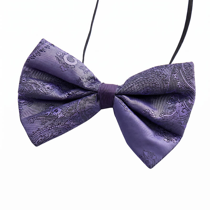 Men's 2Pcs Shiny Paisley Pattern With Bow Tie Suit Vest With Bow Tie - image 8