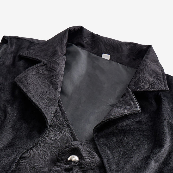 Men's British Court Style Western Party Suit Vest - image 4