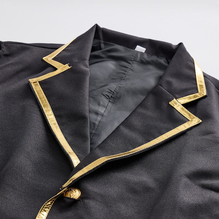Men's Victorian Style Gold Trim British Court Suit Vest  - image 6