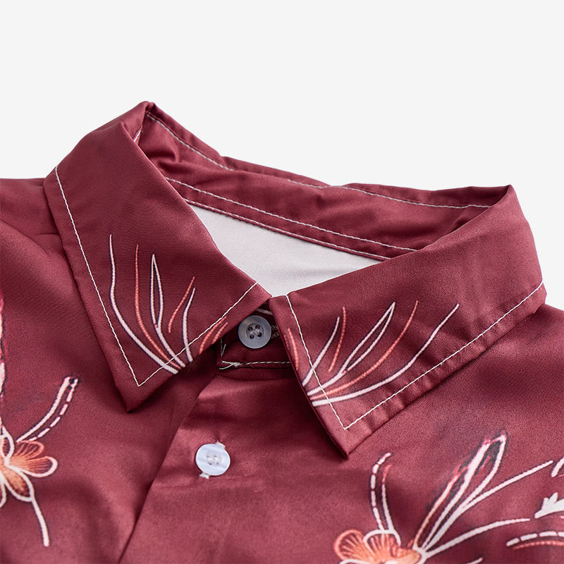 Men's Two-tone Streetwear Western Cowboy Outfit Shirt - image 4